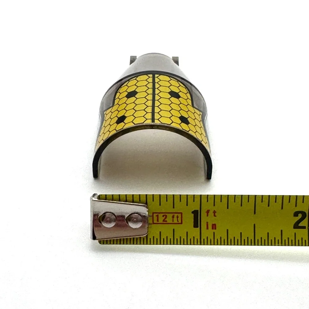 LEGO Windshield Windscreen 7x4x2 Round Bar Handle Yellow Honeycomb Black Hexagon